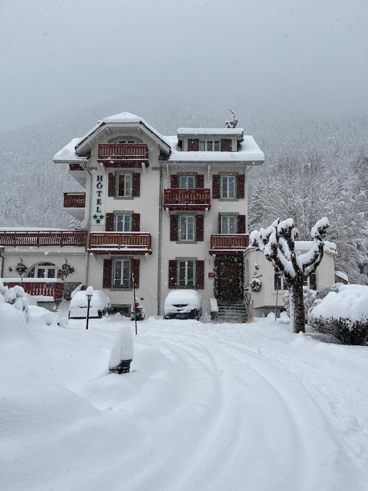 Chalet Hotel La Sapiniere Chamonix Eksteriør bilde