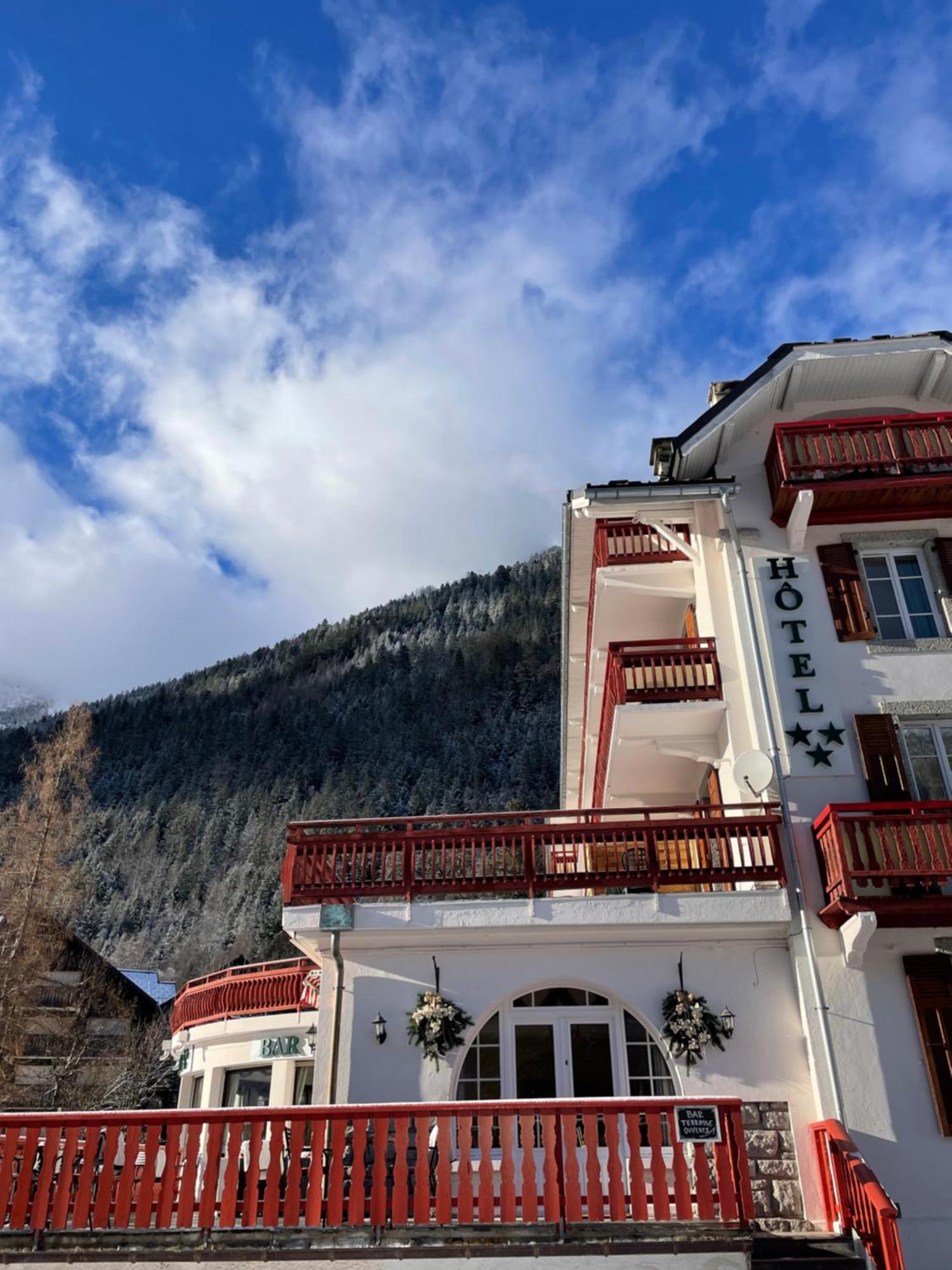 Chalet Hotel La Sapiniere Chamonix Eksteriør bilde